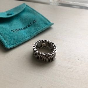 Tiffany & Co. Somerset mesh ring